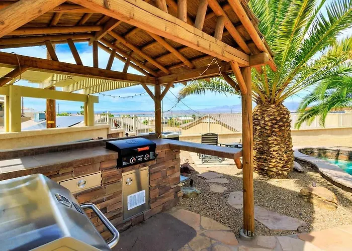 Ferienhaus Havasu Sunset Hideaway-swim Up Pool Bar & Firepit Lake Havasu City